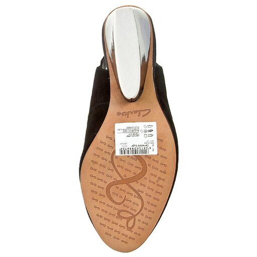 Sanda y Clarks Demerara Sugar 261082084 Black Sde eobuwie .pl
