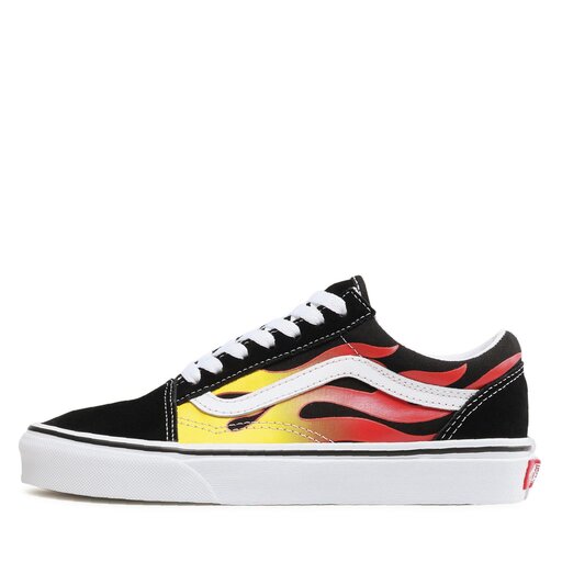 Vans old online skool flames