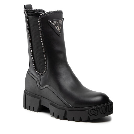 Klassische Stiefeletten Guess Stiefelette Schwarz Klassische