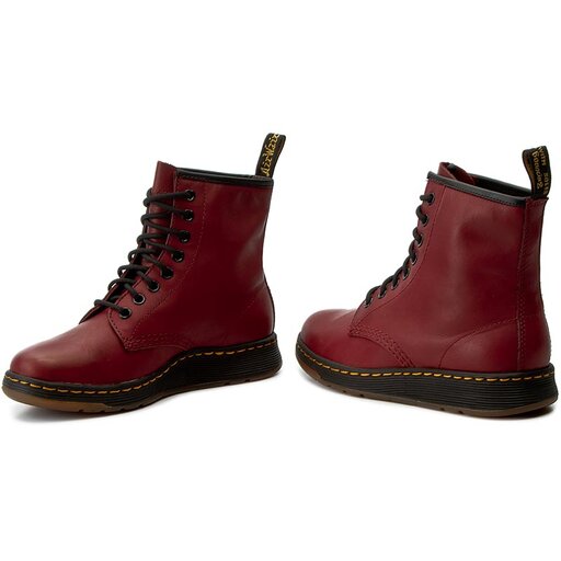 Dr martens newton boots cherry red shop