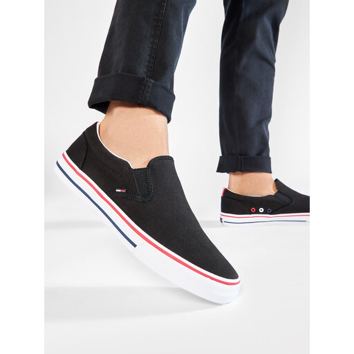 Tommy jeans hot sale textile slip on