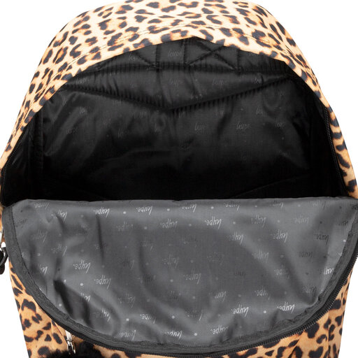 Rucksack HYPE Leopard Pom Pom Backpack BTS19001 Orange eschuhe
