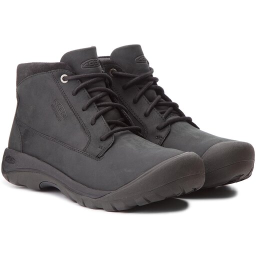 Chaussures de trekking Keen Austin Casual Boot Wp 1019504 Noir chaussures