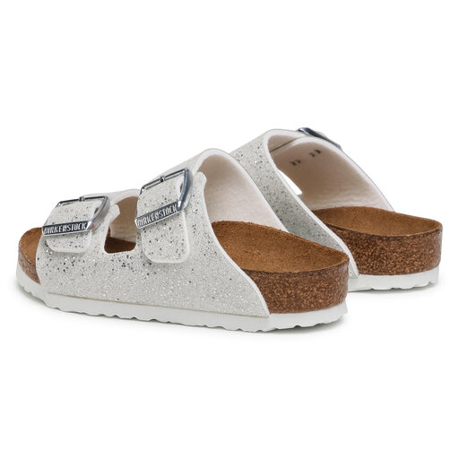 cosmic sparkle white birkenstock