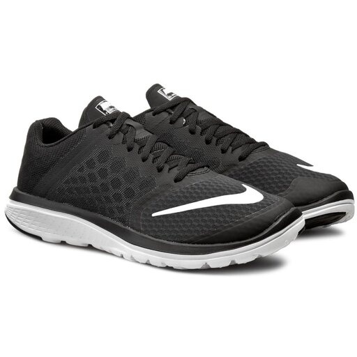 Buty Nike Fs Lite Run 3 807144 001 Black White eobuwie .pl