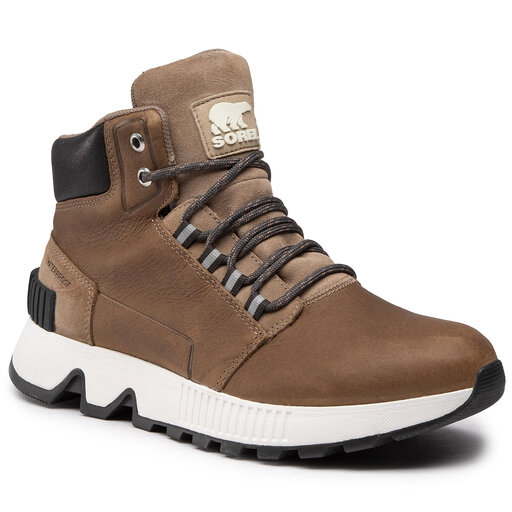 Polacchine Sorel Mac Hill Mid Ltr Wp NM3857 Marrone