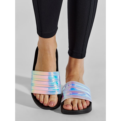 Pantoletten adidas adilette Shower FY8178 Bunt | eschuhe.de