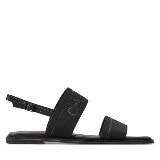 Sandales Calvin Klein Flat Sandal He HW0HW01990 Noir chaussures