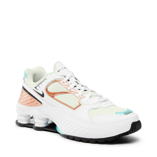 Scarpe Nike Shox Enigma BQ9001 100 White Black Spruce Aura
