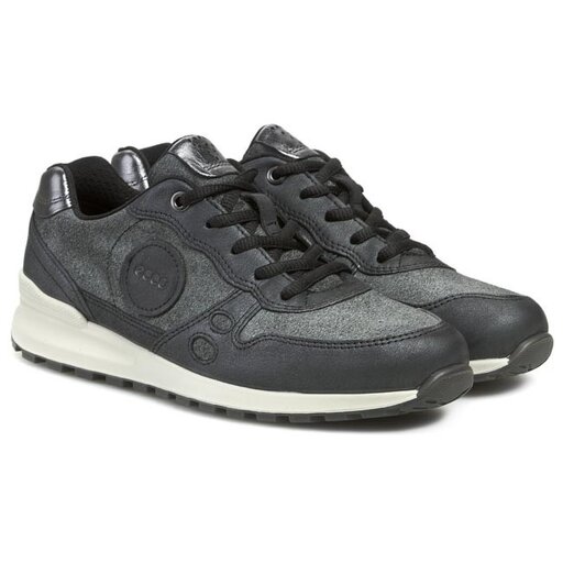 Po buty ECCO CS14 Ladies 23223355227 Black Buffed Silve eobuwie .pl
