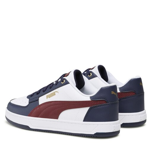 c Puma Caven 2.0 Jr 393837 03 Puma White Dark Jasper Puma Navy Gold