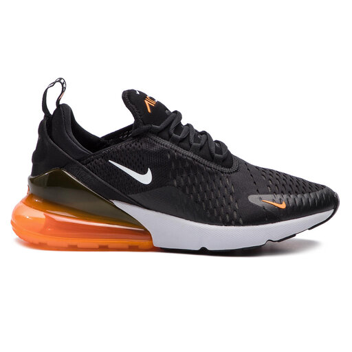 Nike Air Max 270 AH8050 014 Black White Total Orange