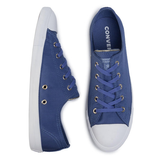 Sneakers aus Stoff Converse Ctas Dainty Ox 564308C Blau eschuhe