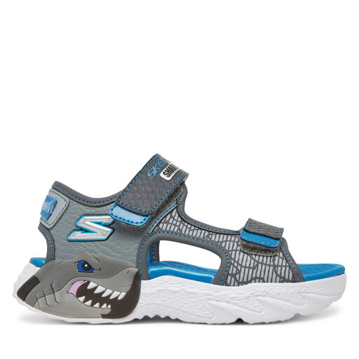 Босоніжки Skechers Creature-Splash- 400614L/CCBL Сірий | evzuttya