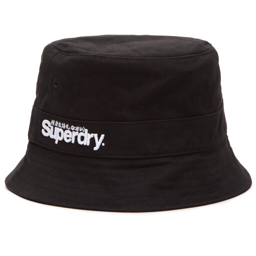 Superdry Bucket Hat W9010062A Black 02A 