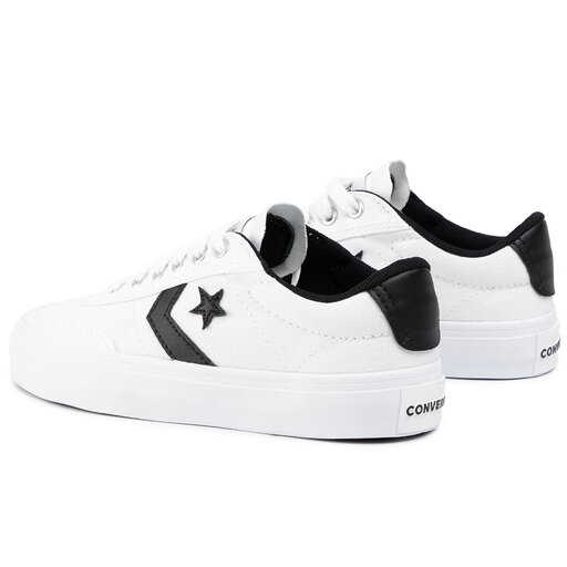 Tres vacío Estadísticas Sneakers Converse Courtlandt Ox 161602C White/Black/Black • Www.zapatos.es