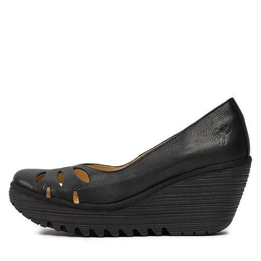 Zapatos hasta el tobillo Fly London Yubifly P501480000 Negro zapatos.es
