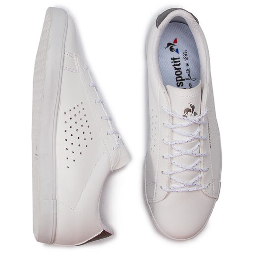 Le coq sportif agate metallic blanche store