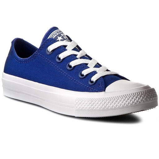Trampki Converse Ct II Ox 150152C Niebieski eobuwie .pl