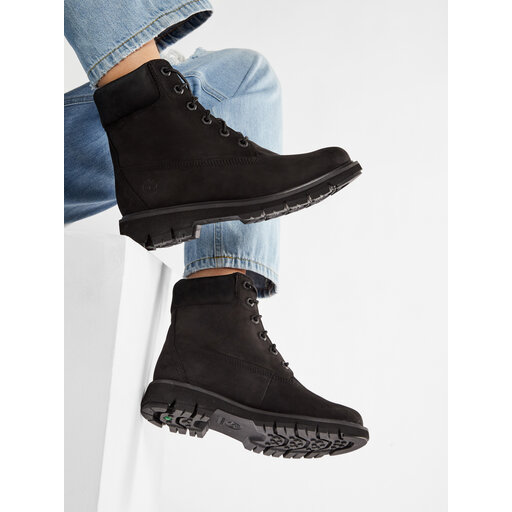 Schnurstiefeletten Timberland Lucia Way 6 In Waterproof Boot TB0A1SC4001 Schwarz eschuhe