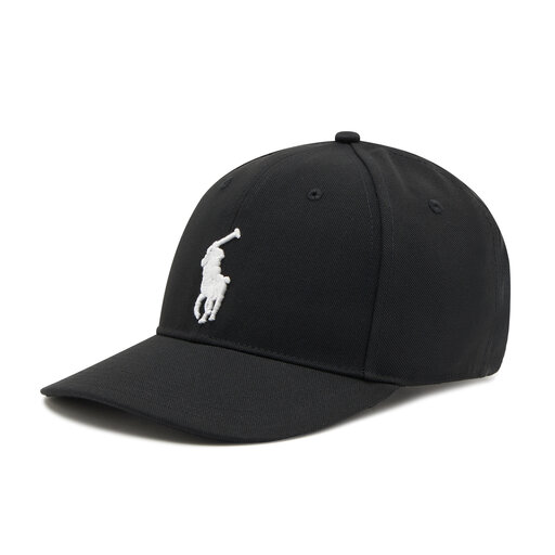 all black polo hat