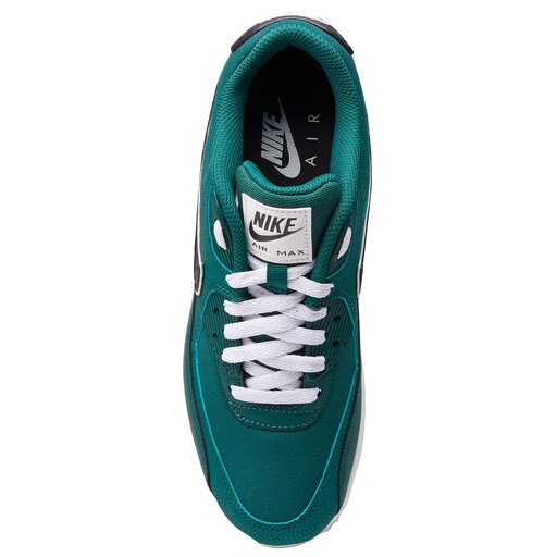 Nike air max 90 essential trainer rainforest / oil grey / white sale