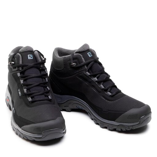 Salomon shelter cs wp black new arrivals