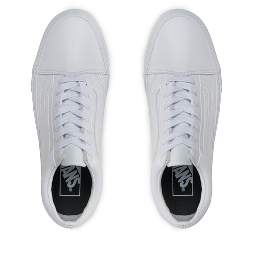 Vans old discount skool white tumble
