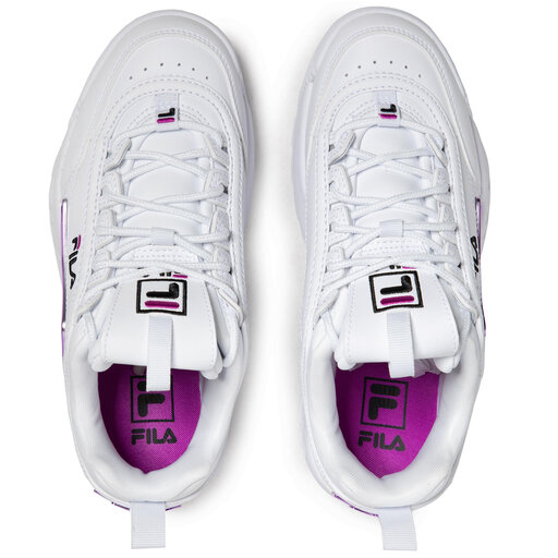 Fila disruptor flower blanc store