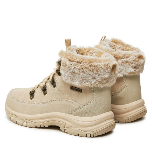 Trapery Skechers Trego Snow Worries 167882/NAT Brązowy