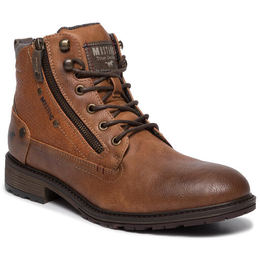 Boots Mustang 45A002 Kastanie chaussures