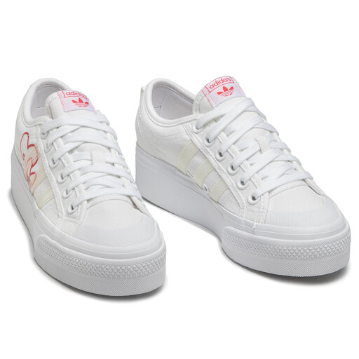 Sneakers adidas Nizza Platform W FX9179 Alb