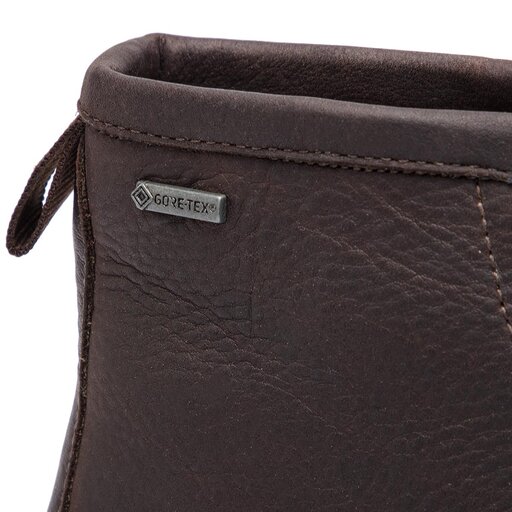 i my Clarks Modur Hi Gtx GORE TEX 261355597 Dark Brown Leather