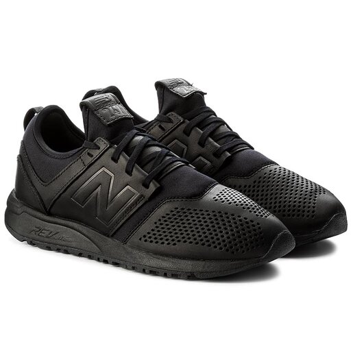New balance 247 leather black 2025