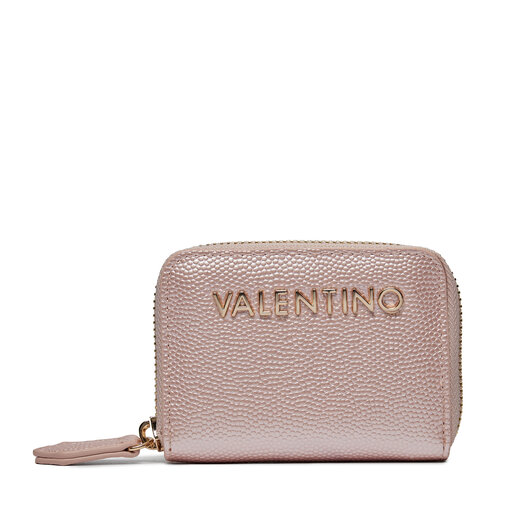 Porte monnaie Valentino Divina VPS1R4139G Rosa Metallizzato V89
