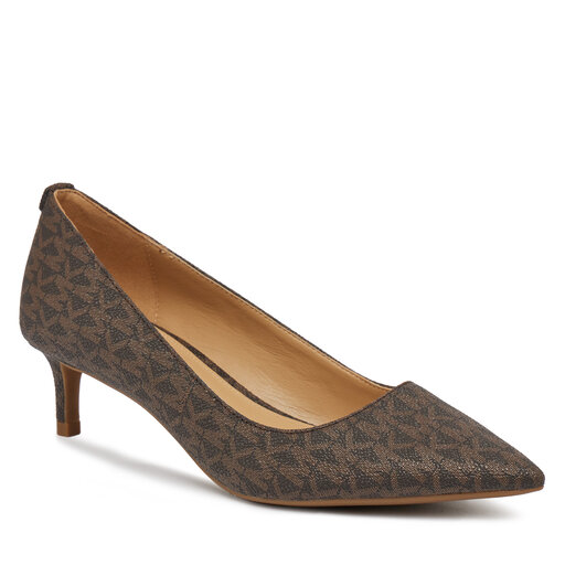 Talons aiguilles MICHAEL Michael Kors Alina Flex Kitten Pump 40R3ALMP1B Marron chaussures