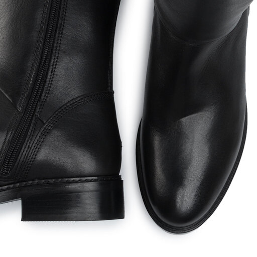 tommy hilfiger essential leather longboot