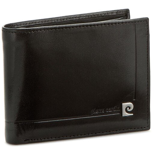 Portafoglio Uomo Pierre Cardin In Pelle Nera - Con Portamonete, Protezione RFID, 13x10cm - Foto 5