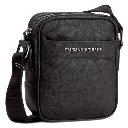 Saszetka Trussardi New York 71B00028 Czarny | eobuwie.com.pl