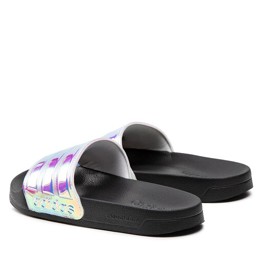 Black and iridescent adidas discount