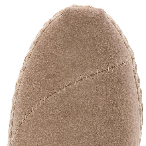 Desert taupe suede women's deconstructed alpargatas online