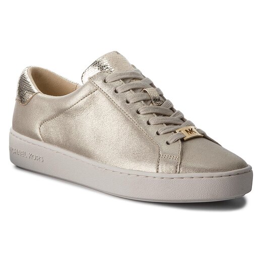 Sneakersy MICHAEL Michael Kors Irving Lace Up 43T8IRFS1M Champagne eobuwie .pl