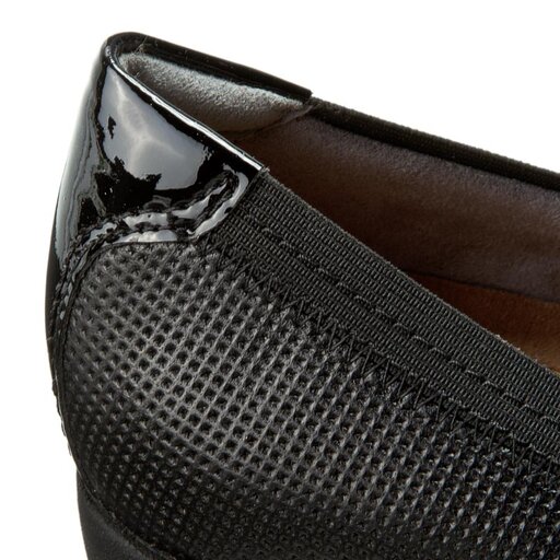 P buty Clarks Petula Sadie 261108494 Black Leather eobuwie .pl