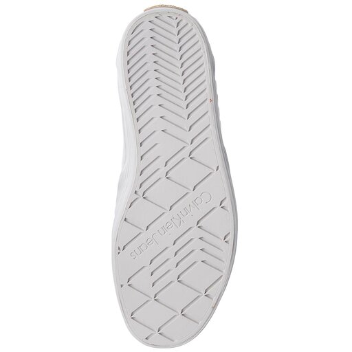 Tenis wki Calvin Klein Jeans Zelma RE9805 White Gold eobuwie .pl
