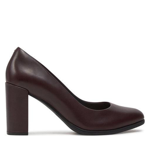 Tacones Clarks Freva 85 Court 26179284 Guinda burdeos zapatos.es