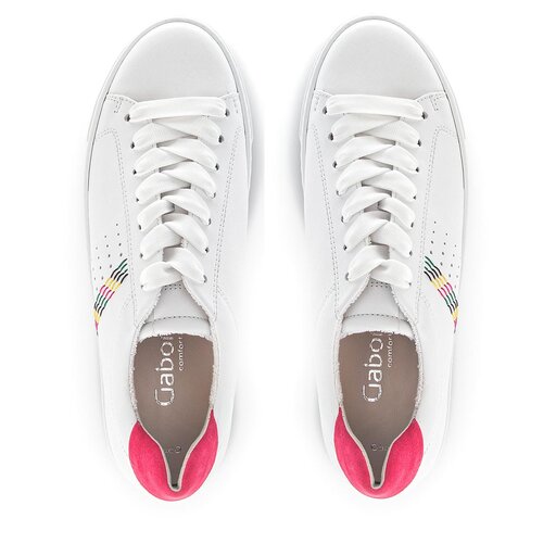 Gabor white sneakers discount