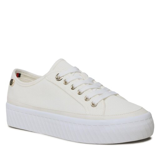 Corporate flatform sneaker tommy hilfiger deals