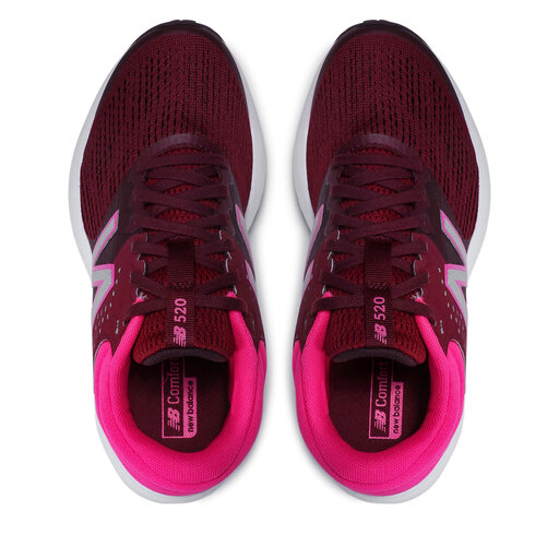 Chaussures de running New Balance Fresh Foam 520 v7 W520CR7 Bordeaux