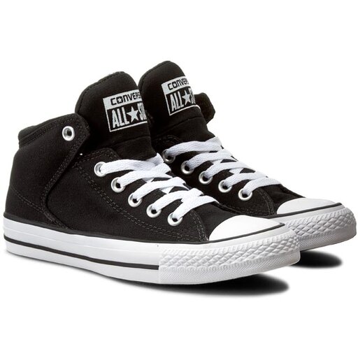 Trampki Converse Ctas High Street Hi 151041C Black Black eobuwie
