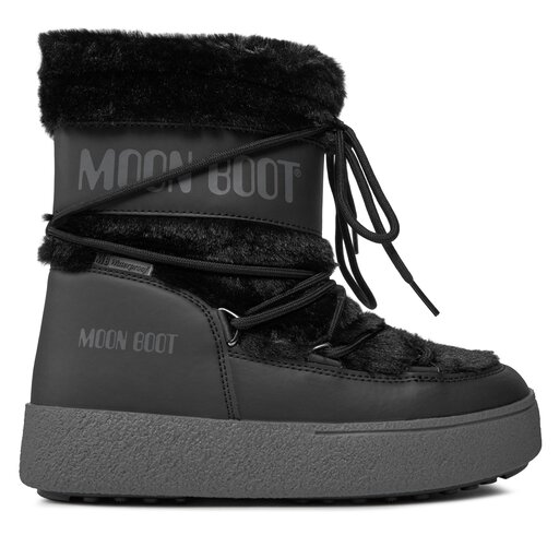 Stivali da neve Moon Boot Ltrack Faux Fur Wp 24501300001 Nero